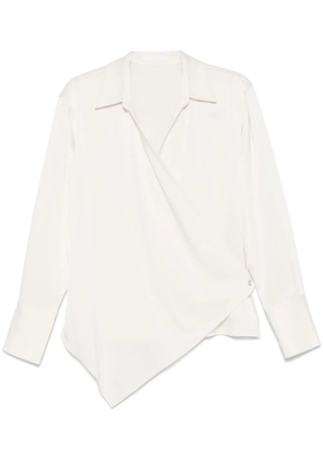 Helmut Lang wrap shirt - Neutrals