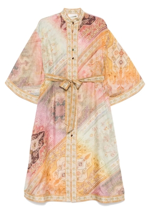 ZIMMERMANN Tallow midi shirt dress - Green