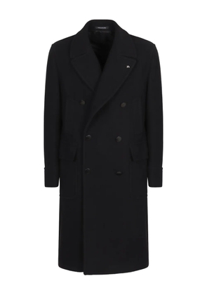 Tagliatore double-breasted coat - Black