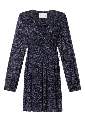 MARANT ÉTOILE Lorieana polka-dot mini dress - Blue