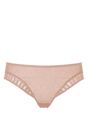 ERES Filtre lace-trimmed briefs - Neutrals