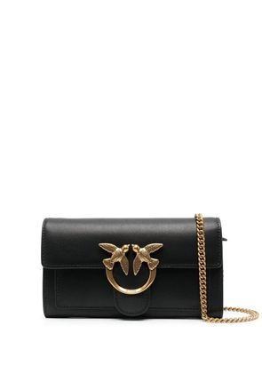 PINKO Love Mini Icon crossbody bag - Black