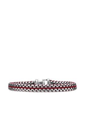 David Yurman sterling silver Woven Box Chain bracelet (10mm)