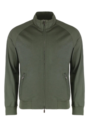Moorer zip sweater - Green