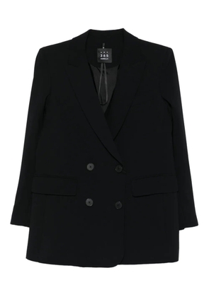 Marella double-breasted button blazer - Black