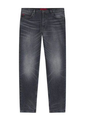 HUGO logo-plaque jeans - Grey
