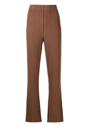 Vince elasticated ribbed trousers - Brown