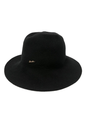 Borsalino logo-plaque trillbie - Black