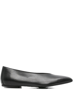 Rick Owens leather ballet flats - Black
