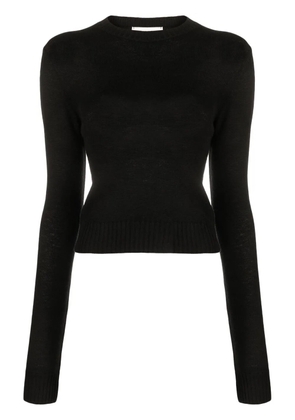 Jil Sander crew-neck sweater - Black