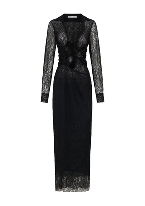 Christopher Esber Lace Venus maxi dress - Black