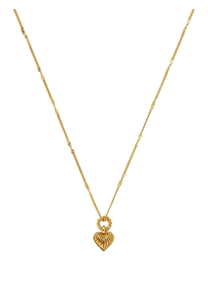 Missoma ridge heart necklace - Gold