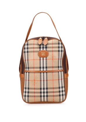 Burberry Pre-Owned 20th Century Haymarket Check Canvas handbag - Brown