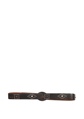 Ralph Lauren RRL studded leather belt - Black
