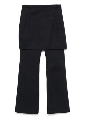 Low Classic layered wrap trousers - Blue