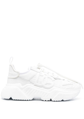 Dolce & Gabbana Daymaster leather sneakers - White