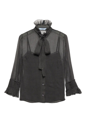 Prada silk shirt - Black