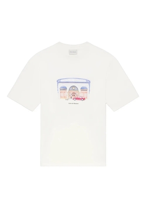 Drôle De Monsieur printed T-shirt - Neutrals
