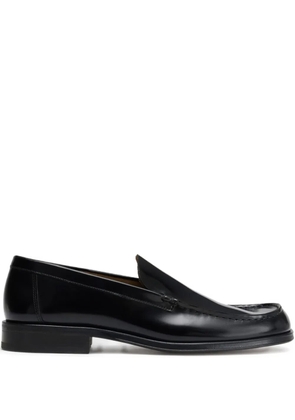 LEMAIRE leather loafers - Black