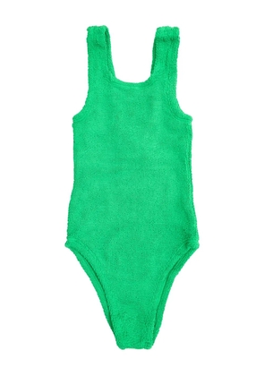 Hunza G Classic crinkle swimsuit - Green