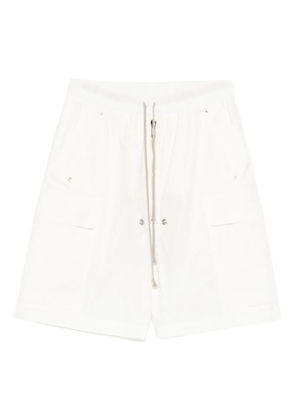 Rick Owens drawstring pocket shorts - White