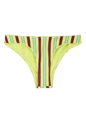 DAMSON MADDER striped bikini bottom - Yellow