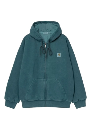 Carhartt WIP Vista zip-fastening hooded sweatshirt - Blue