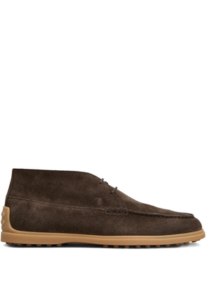 Tod's lece-up boots - Brown