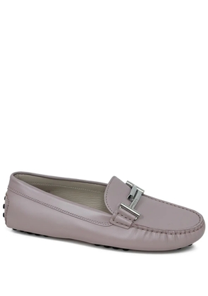 Tod's T logo loafers - Pink