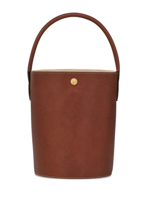 Longchamp S Épure bucket bag - Brown