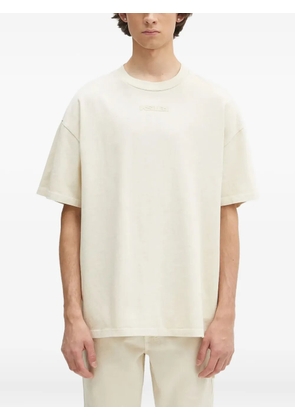 Ksubi Sott Ekcess SS logo-plaque T-shirt - Neutrals