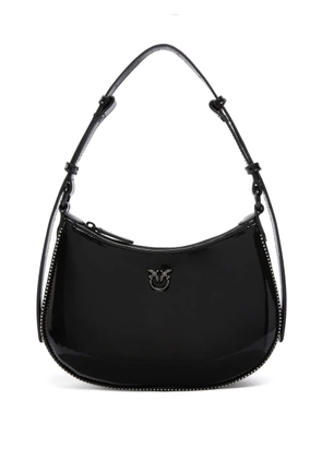 PINKO mini Love Half Moon shoulder bag - Black