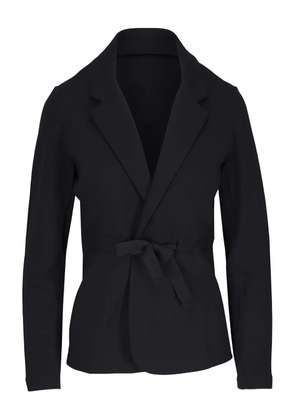 Majestic Filatures tie-waist blazer - Black