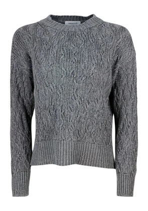 Fabiana Filippi cable-knit wool sweater - Grey