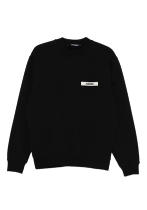 Jacquemus Le Sweatshirt Gros Grain sweatshirt - Black