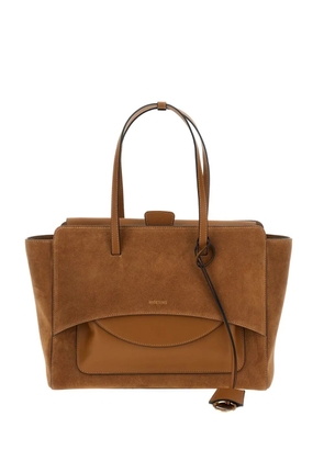 HIDESINS suede shoulder bag - Brown