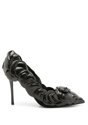 Valentino Garavani Rose stiletto pumps - Black