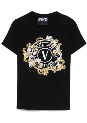 Versace Jeans Couture logo-print T-shirt - Black