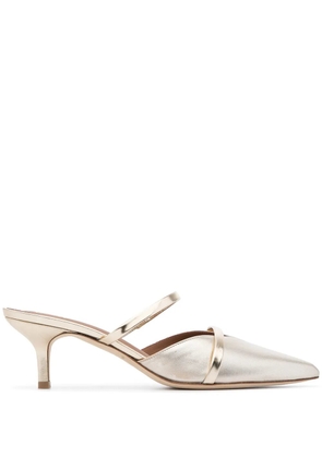 Malone Souliers Frankie 45mm mules - Gold