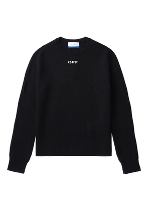 Off-White virgin wool sweater - Black