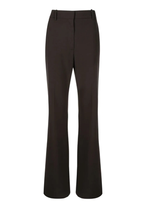 Valentino Garavani high-waisted flared trousers - Brown