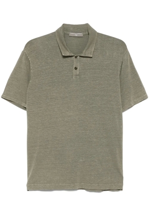 Daniele Fiesoli textured polo shirt - Green
