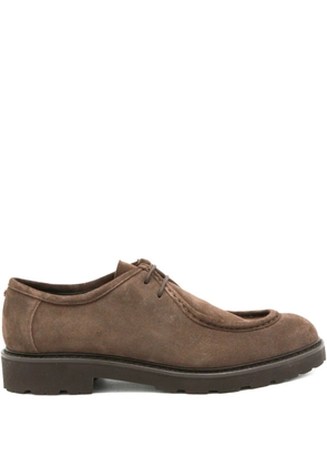 Canali lace-up derby shoes - Brown