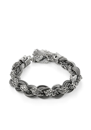 Emanuele Bicocchi round braid bracelet - Silver