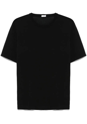 Caruso short-sleeves cotton T-shirt - Black