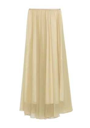 Forte Forte elasticated-waistband skirt - Neutrals