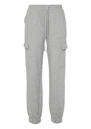 TWINSET logo-plaque track pants - Grey