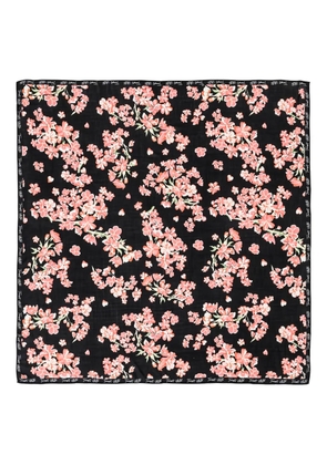 TWINSET floral-print scarf - Black