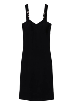 TWINSET jewel-straps knit midi dress - Black