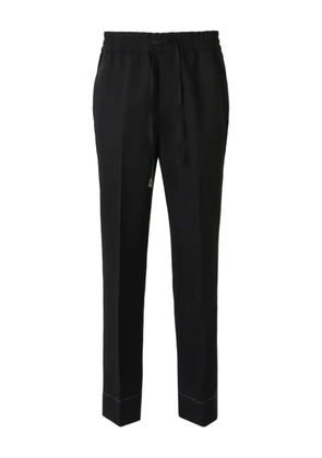 Brioni drawstring trousers - Black